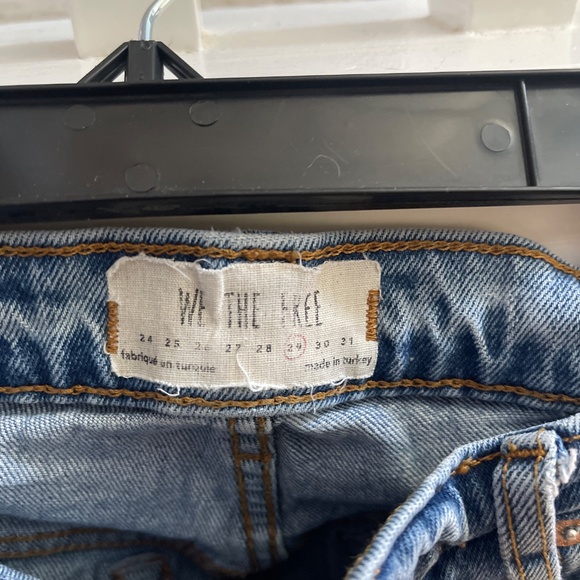 Free People distressed high rise skinny jeans - Picture 3 of 7